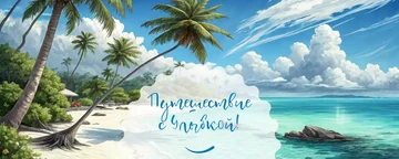Пример обложки ВКонтакте для Турагентства