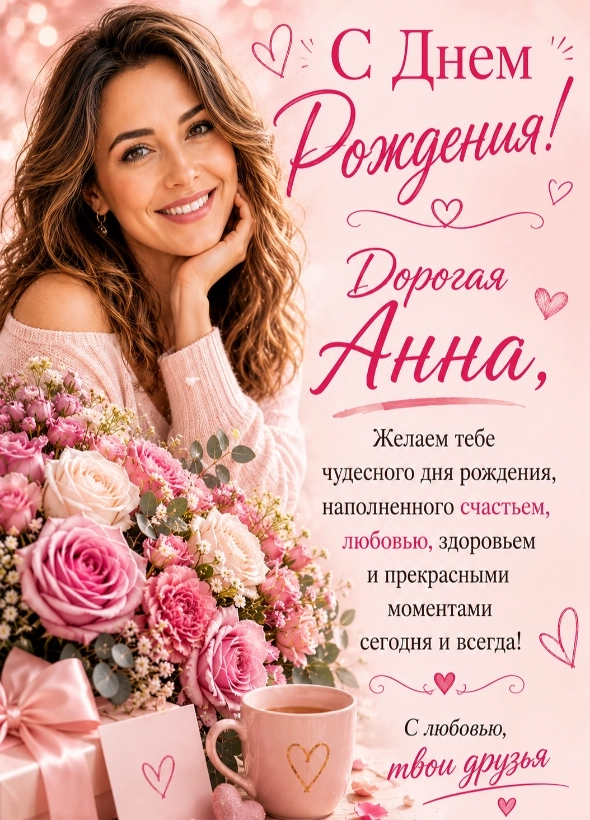Сгенерировать открытку нейросетью