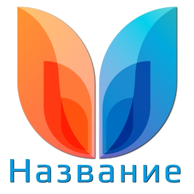 Шаблон абстрактного логотипа
